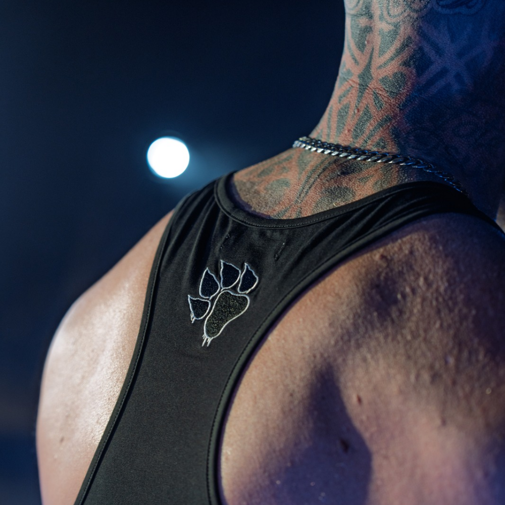 T-Back Singlets - Blk