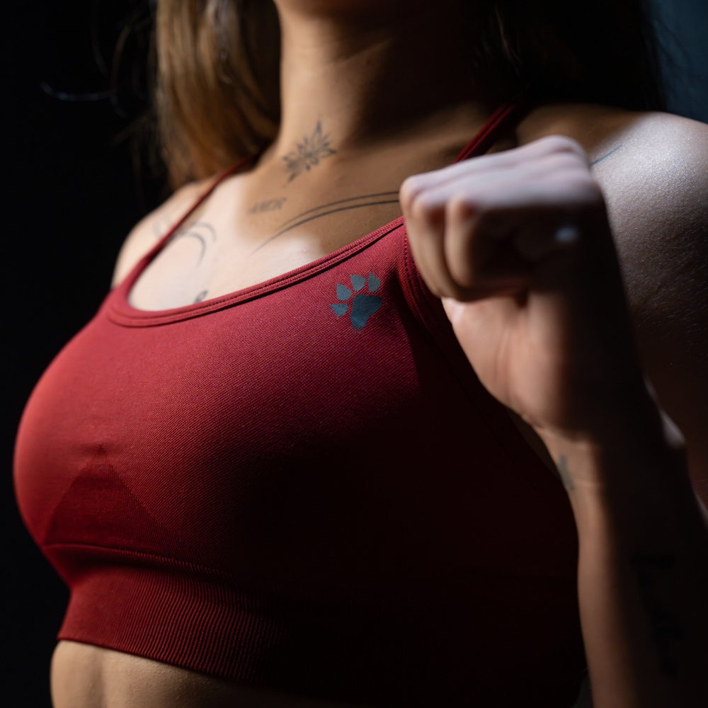 Strapless Training Bra - Sanguine Red