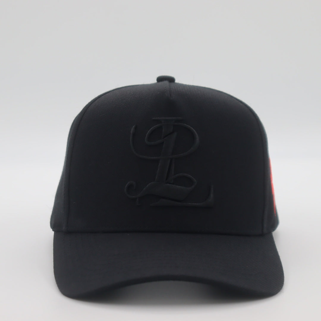 DopeAF A-Frame Hat - Black