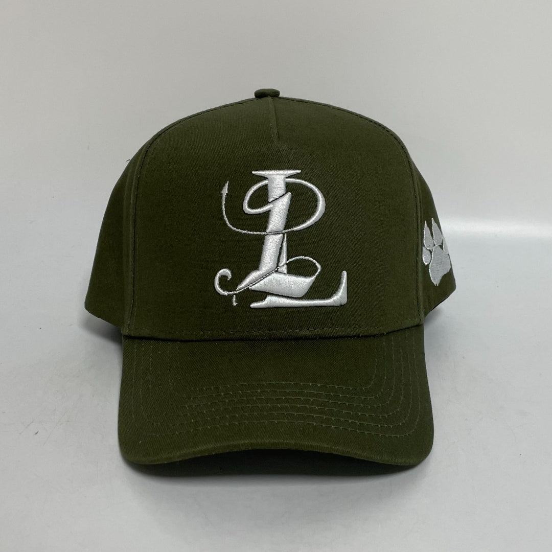 DopeAF A-Frame Hat - Khaki Green