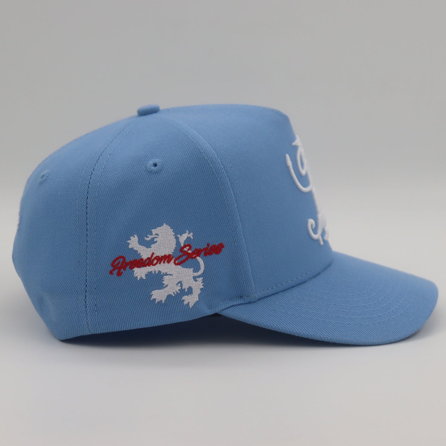 Baby Blue A-Frame Snapback