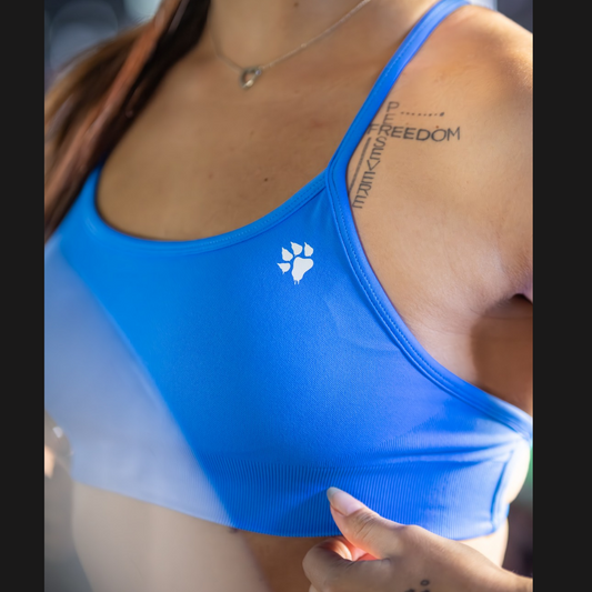 Sapphire Blue Training Bra
