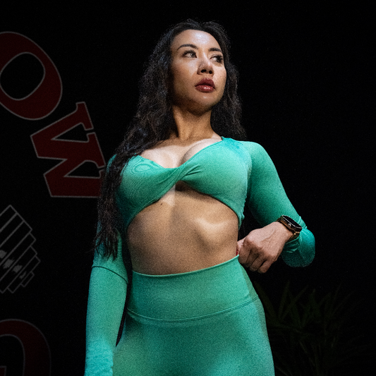 Full Length Tights - Oceana Green