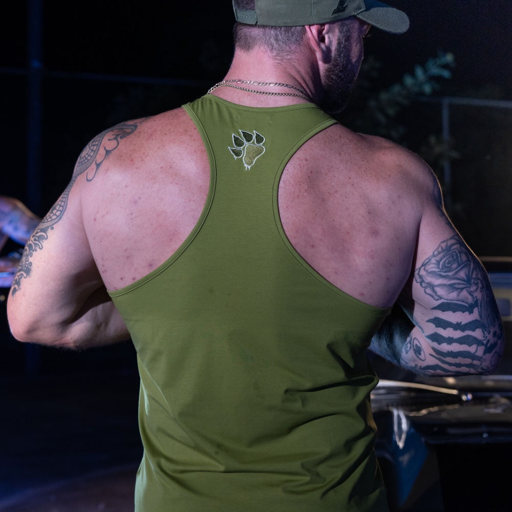 T-Back Singlet - Khaki