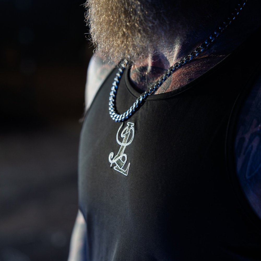 T-Back Singlets - Blk